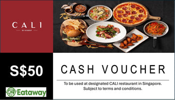 CALI Restaurant Park Avenue Rochester S$50 Cash Voucher